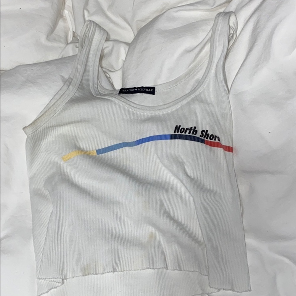 Brand Melville “North Shore” crop top